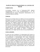 Auditoría detecta irregularidades en contratos del NAICM