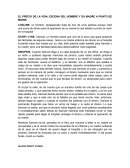 EL PRECIO DE LA VIDA: ESCENA DEL HOMBRE Y SU MADRE A PUNTO DE MORIR