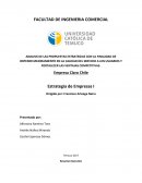 ANALISIS DE LAS PROPUESTAS ESTRATEGIAS CON LA FINALIDAD DE OBTENER MEJORAMIENTO EN LA CALIDAD DEL SERVICIO A LOS USUARIOS Y FORTALECER LAS VENTAJAS COMPETITIVAS