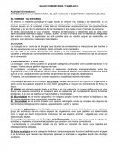 Actividad orientadora 1. Introducción a la asignatura. El ser humano y su entorno. Generalidades