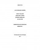 Administracion financiera. Sindicatos