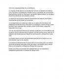 TIPO DE COMUNICACIÓN EN LA EMPRESA