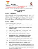 LEY ORGÁNICA DE LA FISCALÍA GENERAL DEL ESTADO DE TABASCO