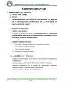 REFORESTACIÓN CON FINES DE PROTECCIÓN DEL SUELOS EN 42 COMUNIDADES CAMPESINAS DE LA PROVINCIA DE PASCO – REGIÓN PASCO