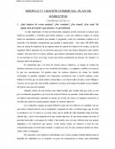 GESTIÓN COMERCIAL. PLAN DE MÁRKETING