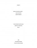 Trabajo # 4 Algoritmos y programación