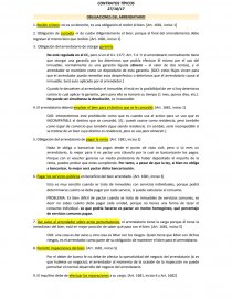OBLIGACIONES DEL ARRENDATARIO. Página 1