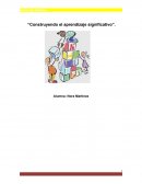 Construyendo el aprendizaje significativo