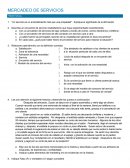 Mercadeo de servicios actividad