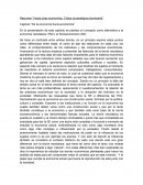 Resumen “Hacia otras economías, Critica al paradigma dominante”
