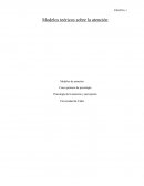 Modelos teóricos sobre la atención