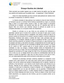 Ensayo Sueños de Libertad