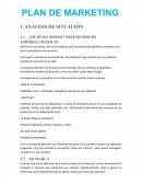 PLAN MKT ¿QUIÉNES SOMOS? DEFINIENDO MI EMPRESA/NEGOCIO