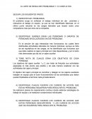 EL ARTE DE RESOLVER PROBLEMAS Y / O CONFLICTOS