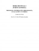 PROGRAMA, INFORMACIÓN, BIBLIOGRAFÍA, EVALUACIÓN Y TUTORÍAS