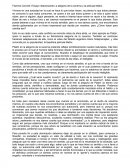 Fiamma Coronel: Ensayo relacionando La alegoría de la caverna y la película Matrix