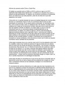 Informe de comercio entre China y Costa Rica