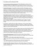 Los problemas de la década de 1920