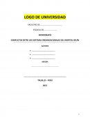 CONFLICTOS ENTRE LOS SISTEMAS ORGANIZACIONALES DEL HOSPITAL BELÉN