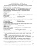 PRUEBA DE ENTRADA: PROGRAMACIÓN CURRICULAR DE LA EDUCACIÓN SUPERIOR