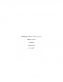 Medidas de tendencia central y posición Estadística