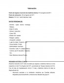 EJEMPLO DE LA VALORACIÓN DE ENFERMERÍA