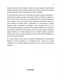 Concepto filosófico de la educación en México durante la época de Justo Sierra. Página 3