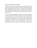 EPIDEMIOLOGIA EN MÉXICO DE DENGUE