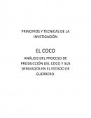 ANÁLISIS DEL PROCESO DE PRODUCCIÓN DEL COCO Y SUS DERIVADOS EN EL ESTADO DE GUERRERO.