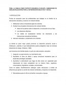 LA FAMILIA COMO CONTEXTO DESARROLLO INFANTIL. DIMENSIONES DE ANÁLISIS RELEVANTES PARA LA INTERVENCIÒN EDUCATIVA Y SOCIAL.
