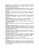 Glosario Administracion