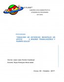 CREACION DE ESTANCIAS INFANTILES EN APOYO A MADRES TRABAJADORAS Y PADRES SOLOS