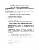 La mezcla de productos: Es el conjunto de todos los productos ofrecidos para su venta