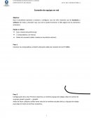 Conexión de equipos en red