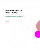 INFORME VISITA A PIZZA HUT