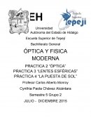 ÓPTICA Y FISICA MODERNA