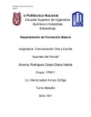 Comunicación Oral y Escrita “Apuntes del Parcial”