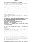 ELEMENTOS DE VALIDEZ DEL ACTO JURIDICO Cuestionario 1 Capítulo 6