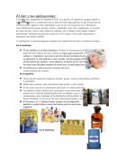 Aplicaciones y uso de los eteres