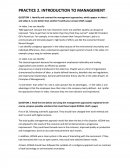 INTRODUCTION TO MANAGEMENT