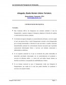 Contratos de Franquicia en Venezuela