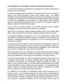 Las educadoras y los educadores a cargo de las experiencias educativas