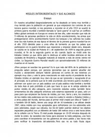 MISILES INTERORIENTALES Y SUS ALCANCES. Página 1