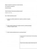 Diseño de indicadores de logro según aprendizajes esperados