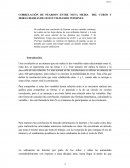 CORRELACIÓN DE PEARSON ENTRE NOTA MEDIA DEL CURSO Y HORAS DIARIAS DE OCIO UTILIZANDO INTERNET