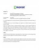 Propuesta de valor FRIOFORT S.A.