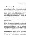 La Revolución Francesa A partir de 1789