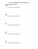 REGLAS DEL ABECEDARIO EN CARTA MAYUSCULA
