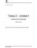 Tarea 2: Cuento con ruta cronológica sobre la historia de la psicología