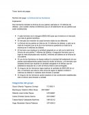 Ejemplo de la teoria de los juegos